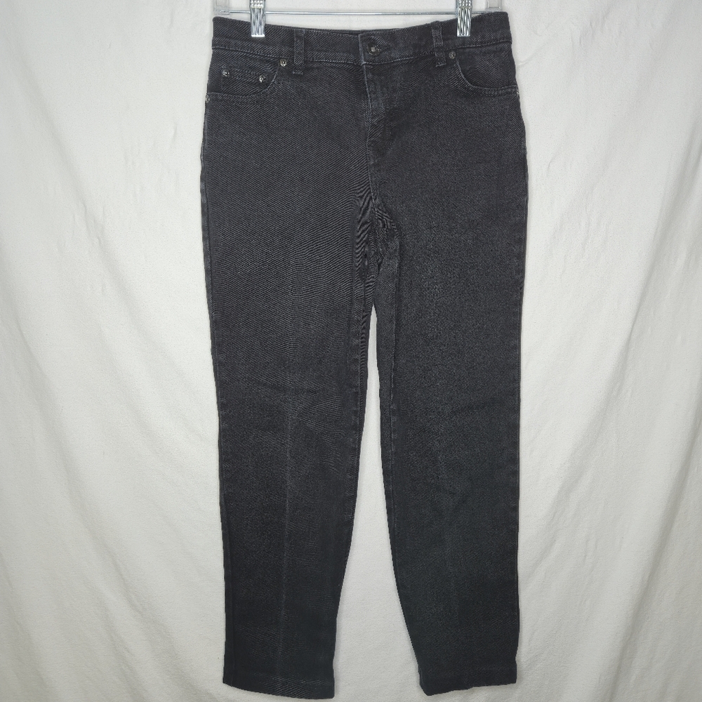 Style & Co. Ladies Easy Fit Black Denim Jeans Size Small